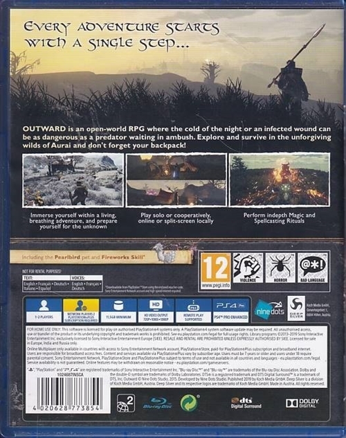 Outward Day One Edition - PS4 (B Grade) (Genbrug)